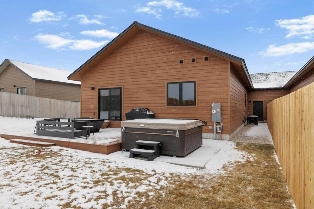 Budova, kde se prázdninový dům nachází