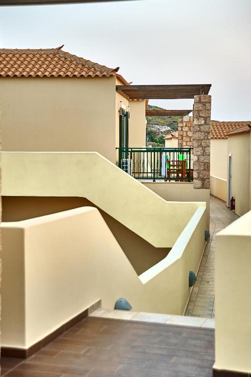 a set of stairs on a house at Element Hotel in Elafonisos