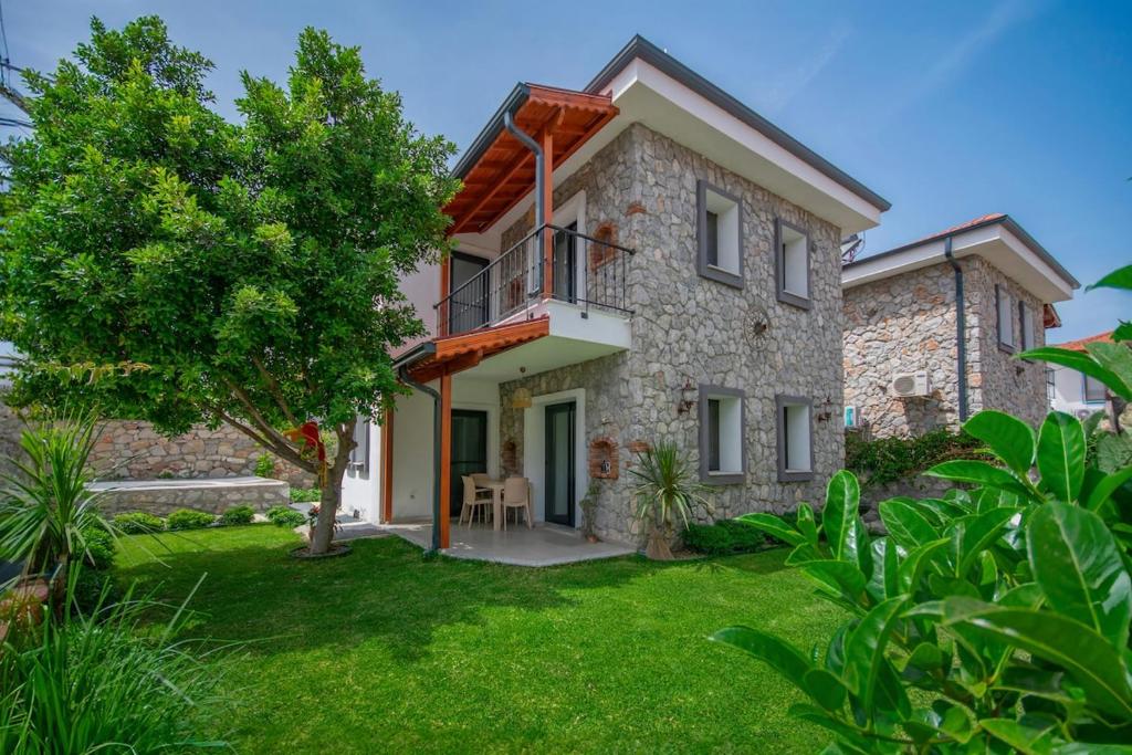 Bygningen som villaen ligger i