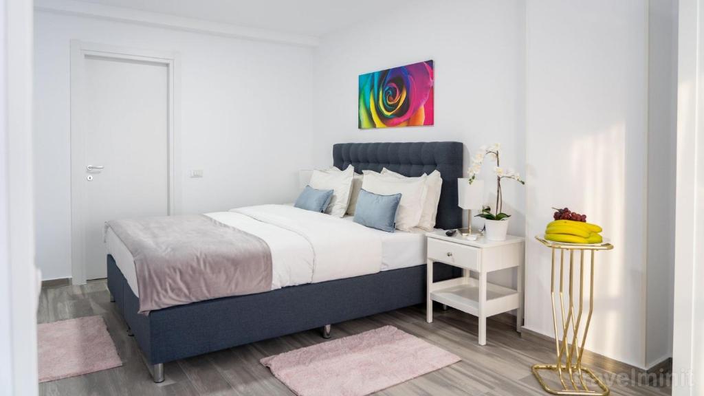 Ένα ή περισσότερα κρεβάτια σε δωμάτιο στο Sea La Vie