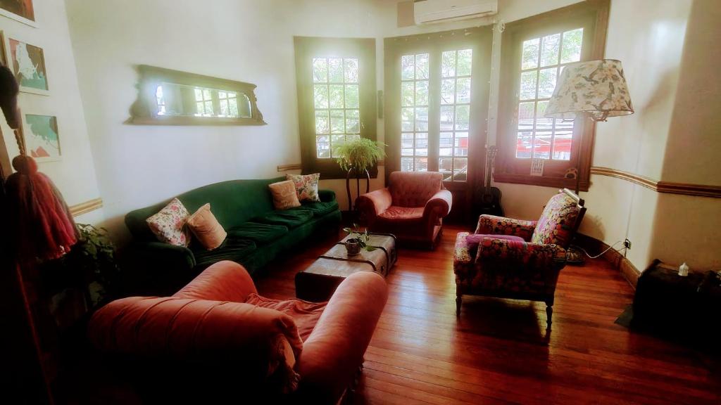 Et opholdsområde på Casa Pugliese