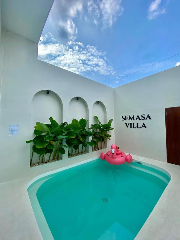 Πισίνα στο ή κοντά στο Semasa Villa Purwokerto