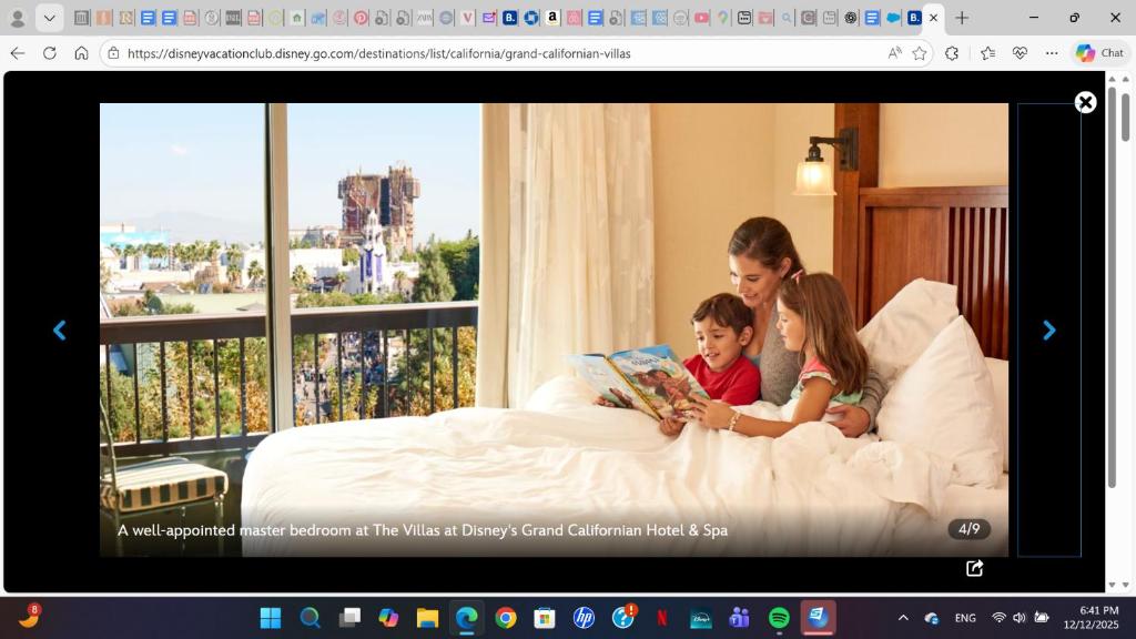 Afbeelding uit fotogalerij van Deluxe Studio Dec 21 to 25 at Disney's Grand California Hotel & Spa in Anaheim