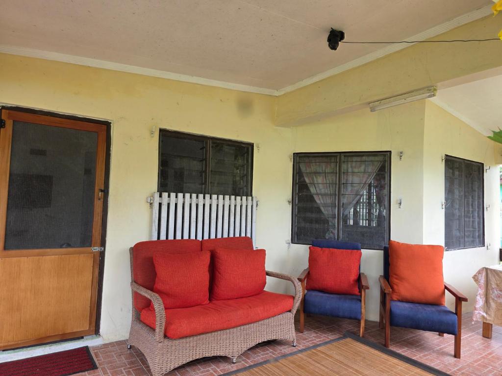 O zonă de relaxare la Tunu Residence - Vuda BnB