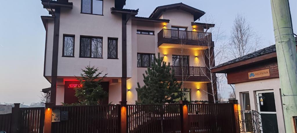 Budova, kde se penzion nachází