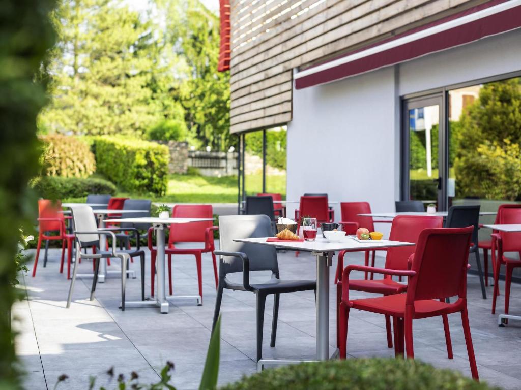 Χώρος καθιστικού στο ibis Nuits Saint Georges