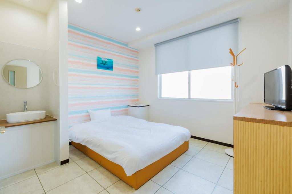 Sea Side Gaia Resort HOTEL シーサイドガイアリゾートホテル - Chambre Simple Avec Salle De Bain Privée