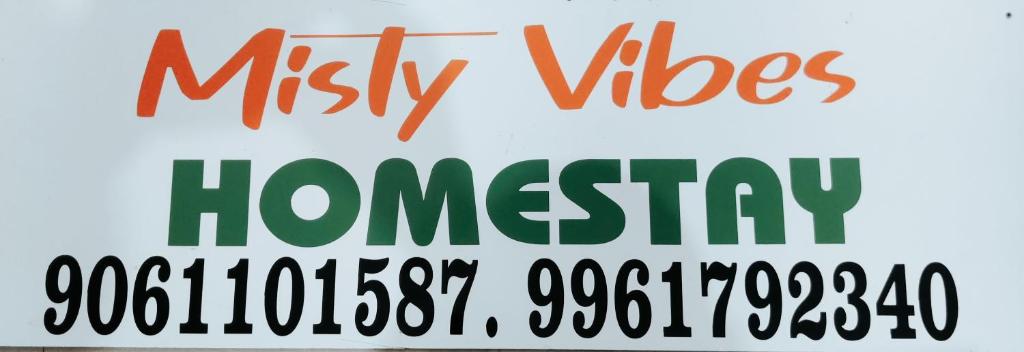 Un certificat, premiu, logo sau alt document afișat la Misty Vibes Homestay Vagamon