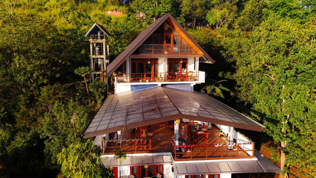 Budova, kde se penzion nachází