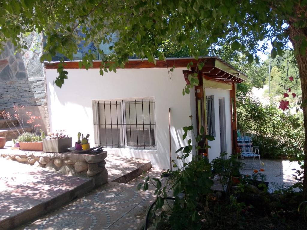 Bygningen som feriehuset ligger i