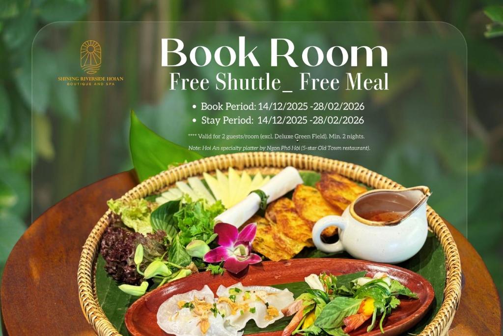 Imagine din galeria proprietății Shining Riverside Hoi An Boutique & Spa în Hoi An