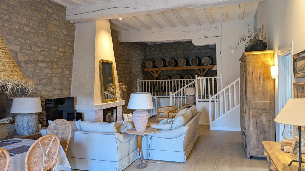 Posezení v ubytování Sister Corner