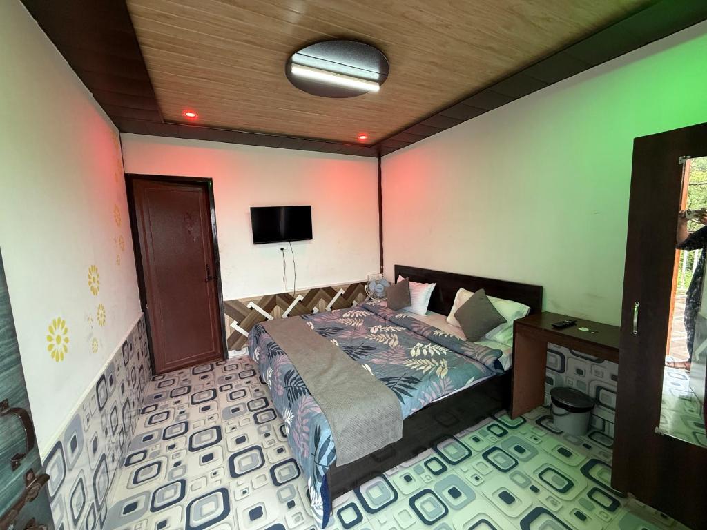 En eller flere senge i et værelse på The Vintage Classic