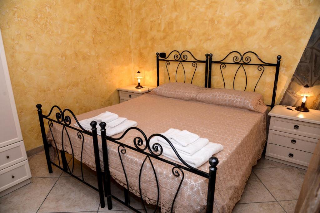Postel nebo postele na pokoji v ubytování B&B Casa Magaldi