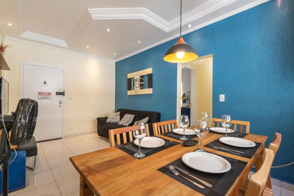 Et opholdsområde på Apart no centro, ao lado do Cambuí