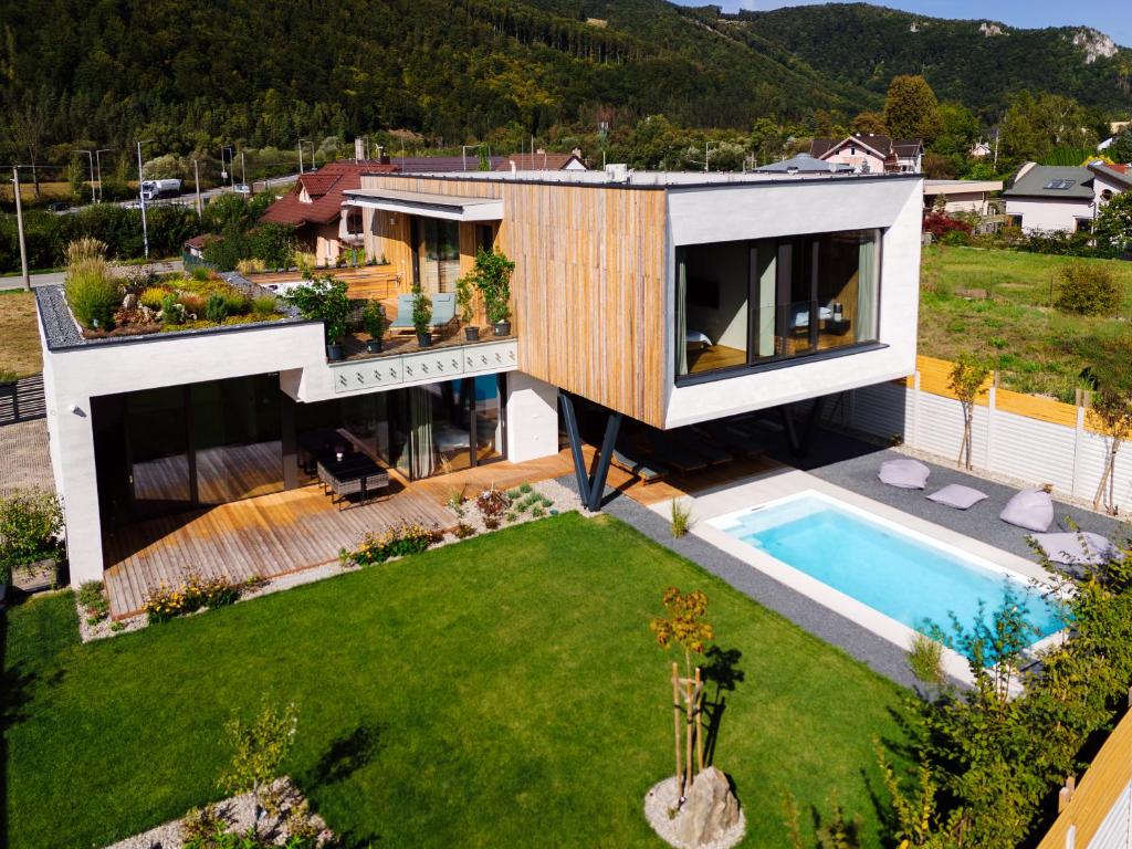 Swimmingpoolen hos eller tæt på LaResidencia Rajecké Teplice