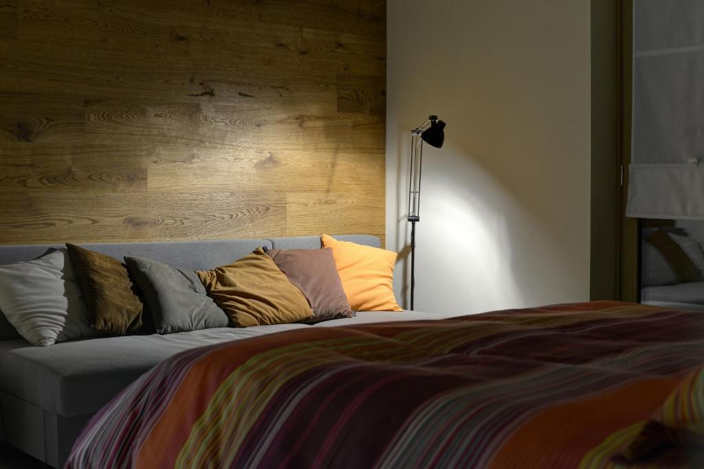 Postel nebo postele na pokoji v ubytování Le Reve de Marisa