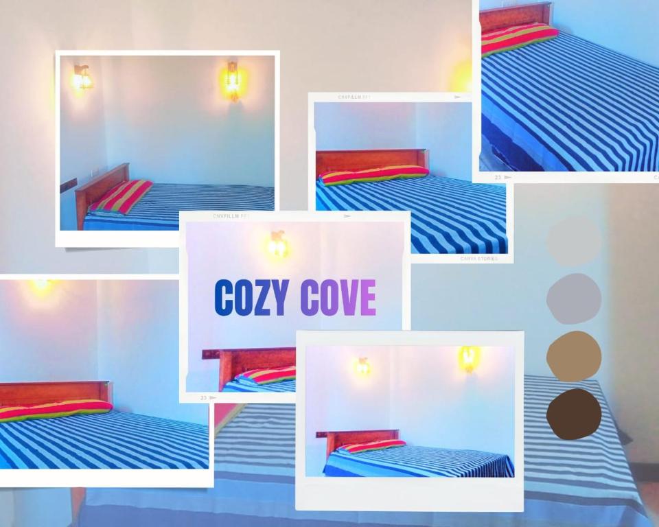 En eller flere senge i et værelse på CozyCove stay