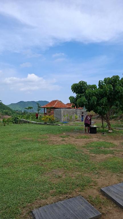 Naturlandschaft in der Nähe der Villa