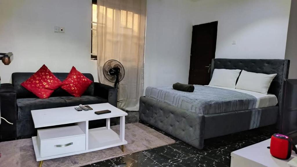 Posezení v ubytování Acrra' Rent