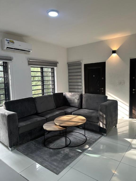 Posezení v ubytování Elite escape apartments