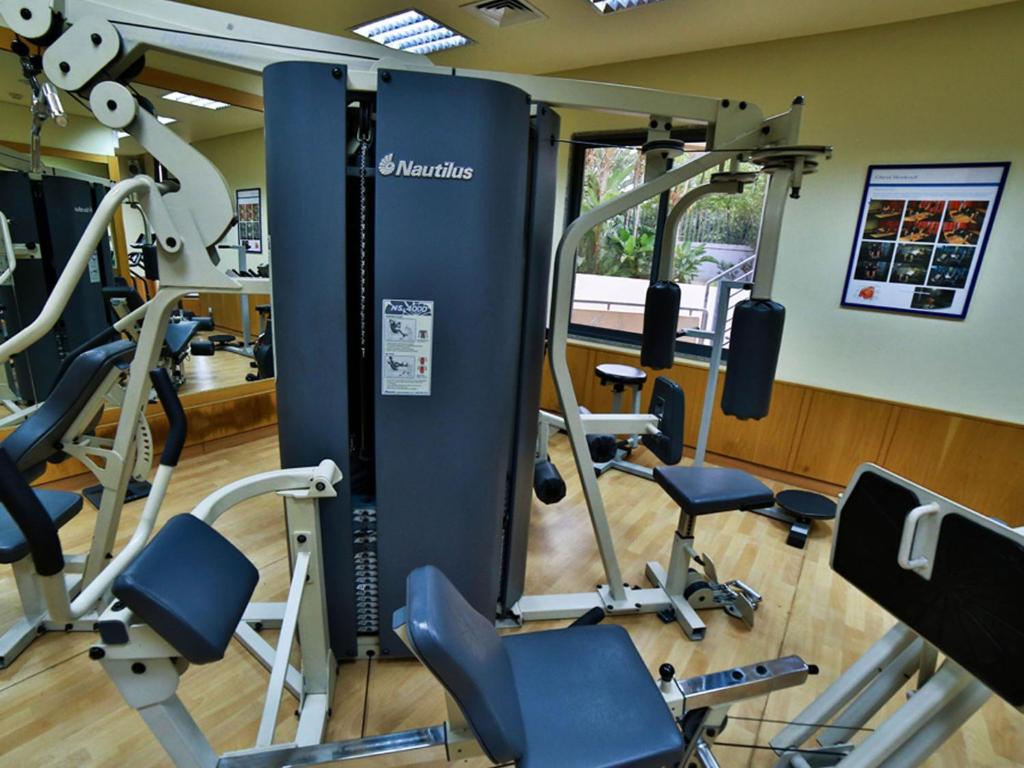 Fitness centrum a/nebo fitness zařízení v ubytování Lancaster Tamar Hotel- Hadath