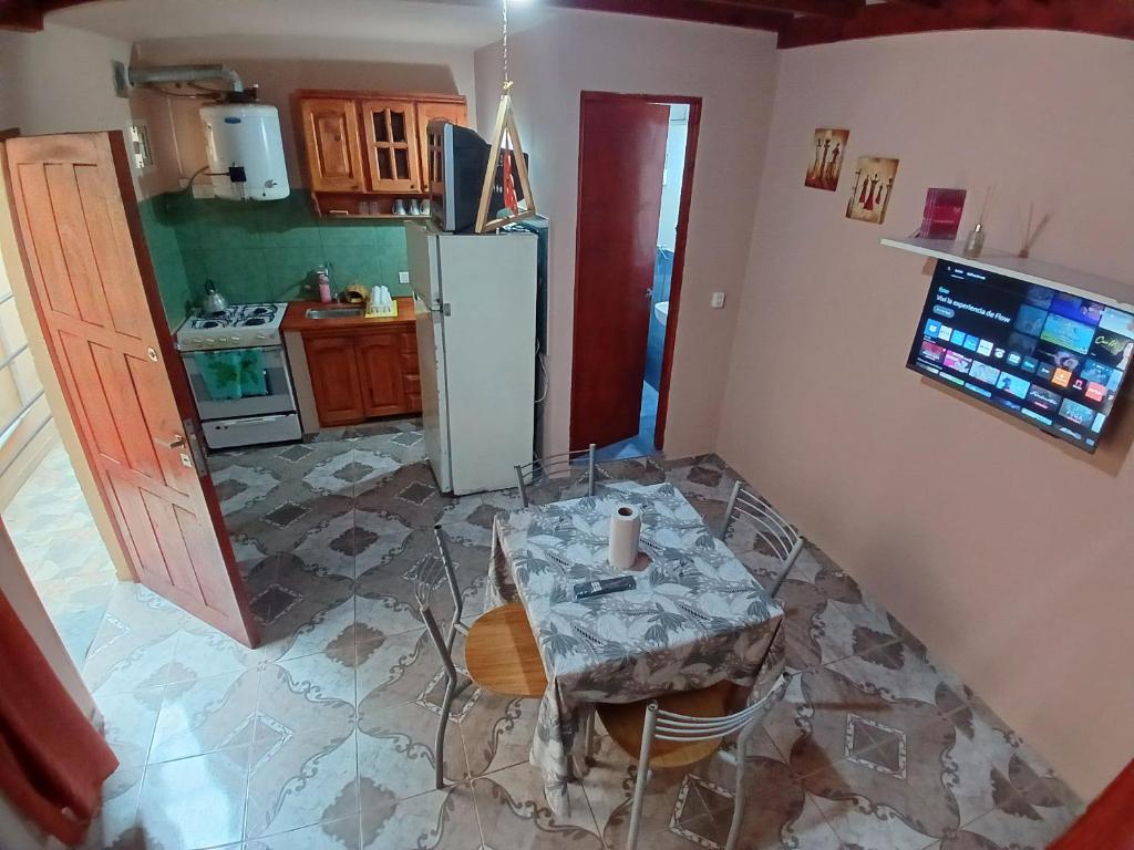 Η κουζίνα ή μικρή κουζίνα στο Miniduplex tipo Cabaña