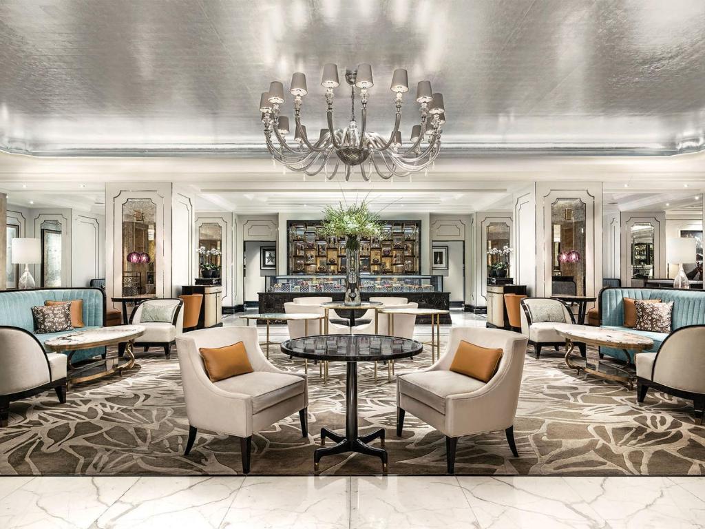 Istumisnurk majutusasutuses The Langham Hong Kong