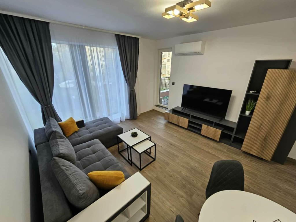 Et tv og/eller underholdning på Boutique apartment 4