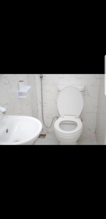 Koupelna v ubytování Hilltop apartment Ikeja