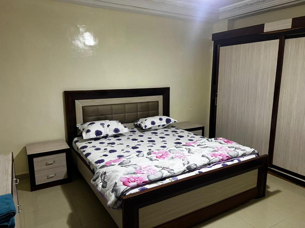 Кровать или кровати в номере Chez Khady et Bak