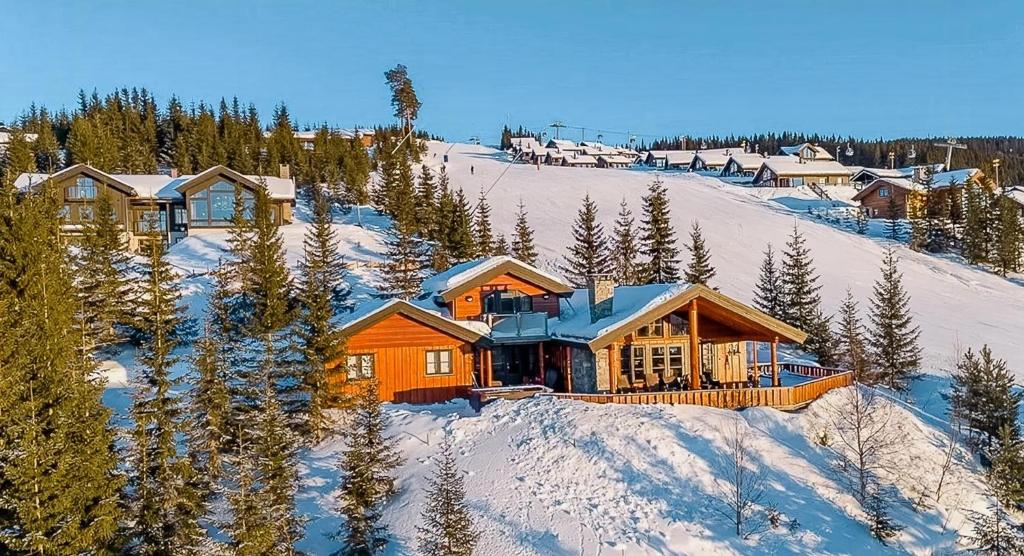 Naturlandskabet i nærheden af feriehuset