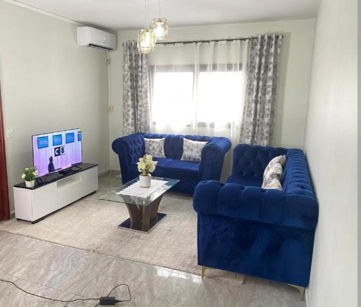 Posezení v ubytování Moussa