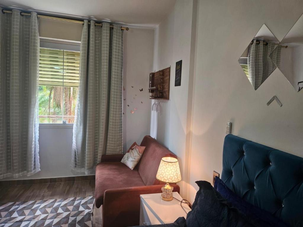 Et opholdsområde på BELO flat Cavalinho Branco-Aguas de Lindóia