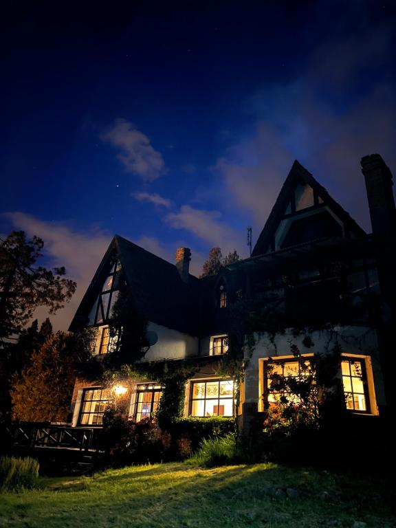 Bygningen som pensionatet ligger i