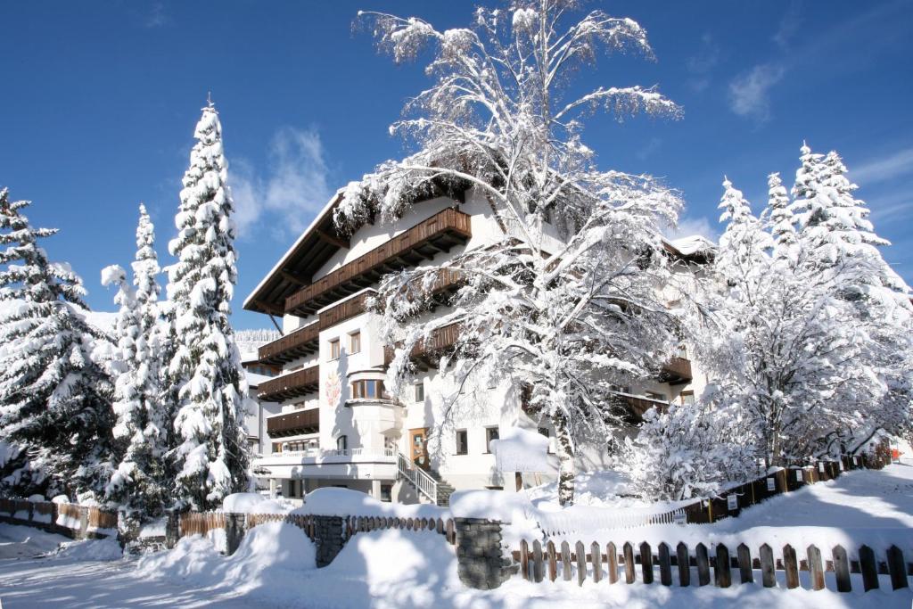 Hotel Silvretta v zimě