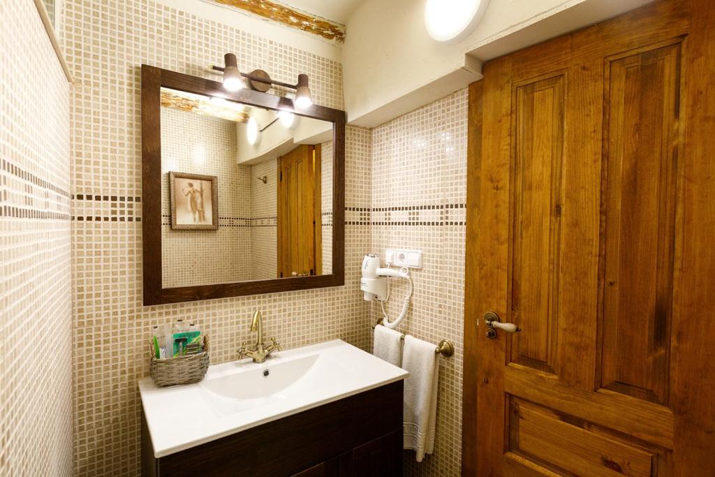Koupelna v ubytování Hotel Villa San Jorge