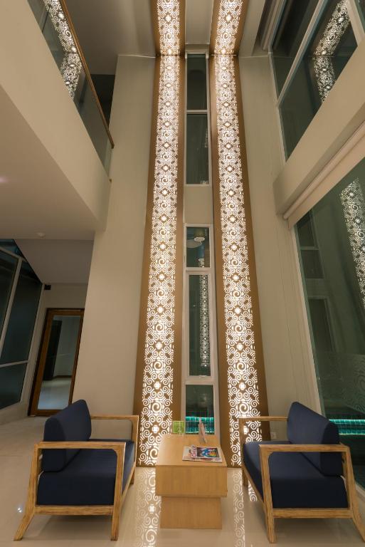 Posezení v ubytování Grand Vista Hotel Chiangrai