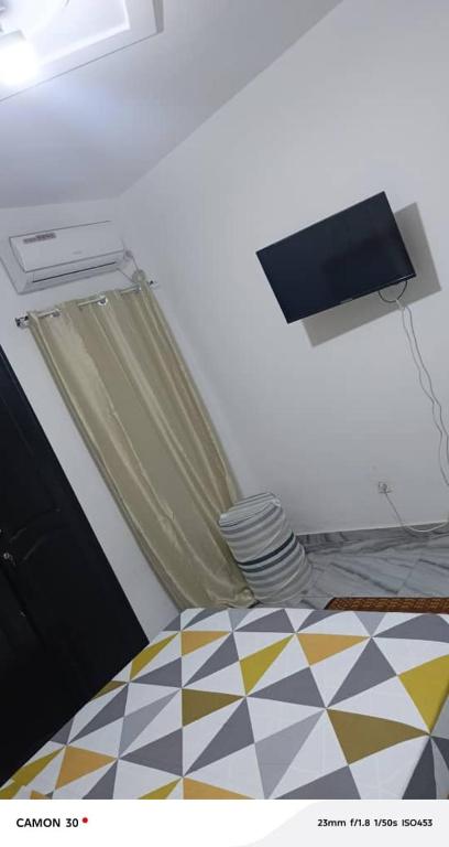 TV/trung tâm giải trí tại Chez Tyka