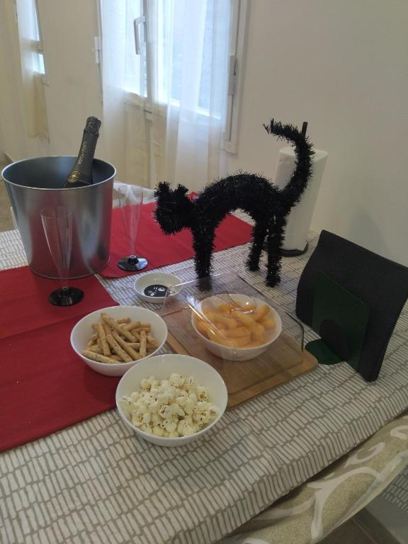 Homewish Set Biancheria Da Letto 3 Pezzi Con Gatto Nero | Copripiumino E Federe In Microfibra | Stampa Animaliera 3D Letto Matrimoniale