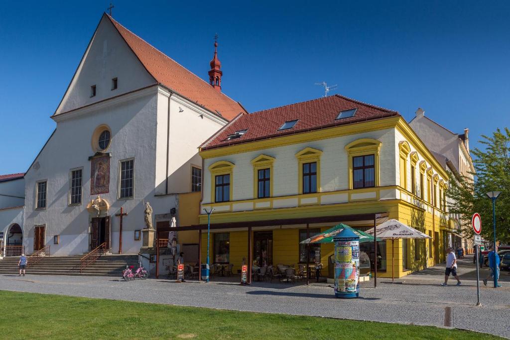 Budova, kde se penzion nachází