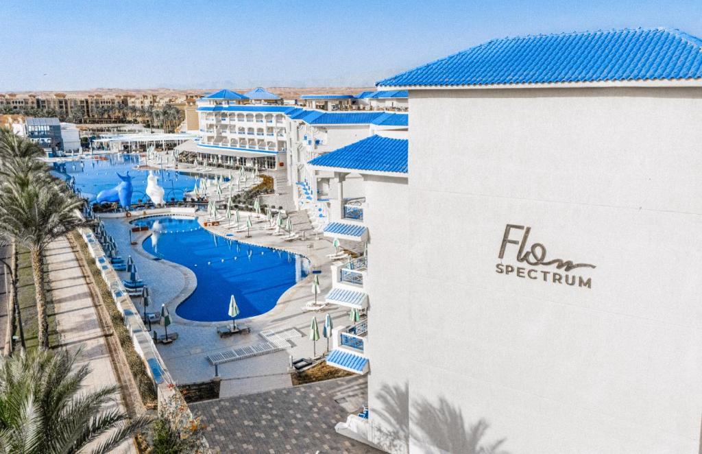 a view of the pool at the florerett resort at Flow Spectrum Resort Sahl Hasheesh in Hurghada