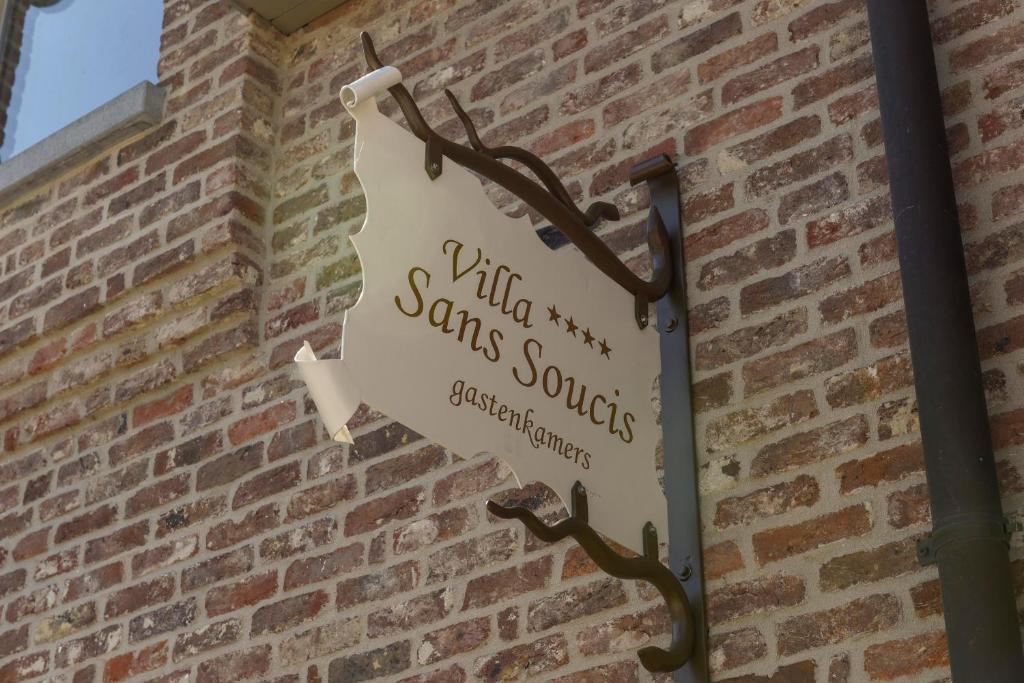 Certifikát, hodnocení, plakát nebo jiný dokument vystavený v ubytování B&B Villa Sans Soucis