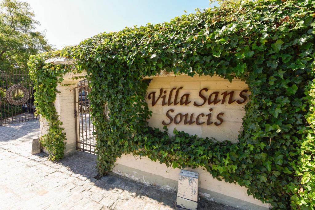Certifikát, hodnocení, plakát nebo jiný dokument vystavený v ubytování B&B Villa Sans Soucis