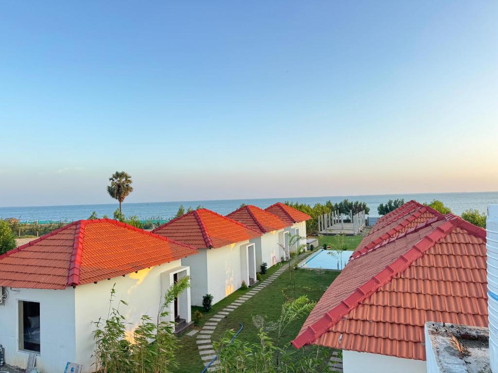 Naturlandskabet i nærheden af pensionatet