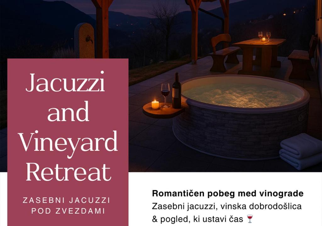 Фотография из галереи Jacuzzi & Vineyard Retreat в городе Podlehnik