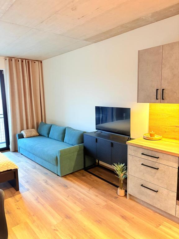 Prostor za sedenje u objektu Subway Apartment