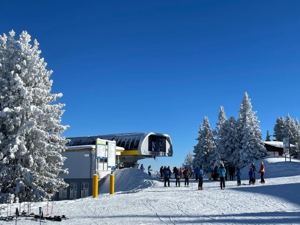 Holiday home Gröbming Ski Mountains om vinteren