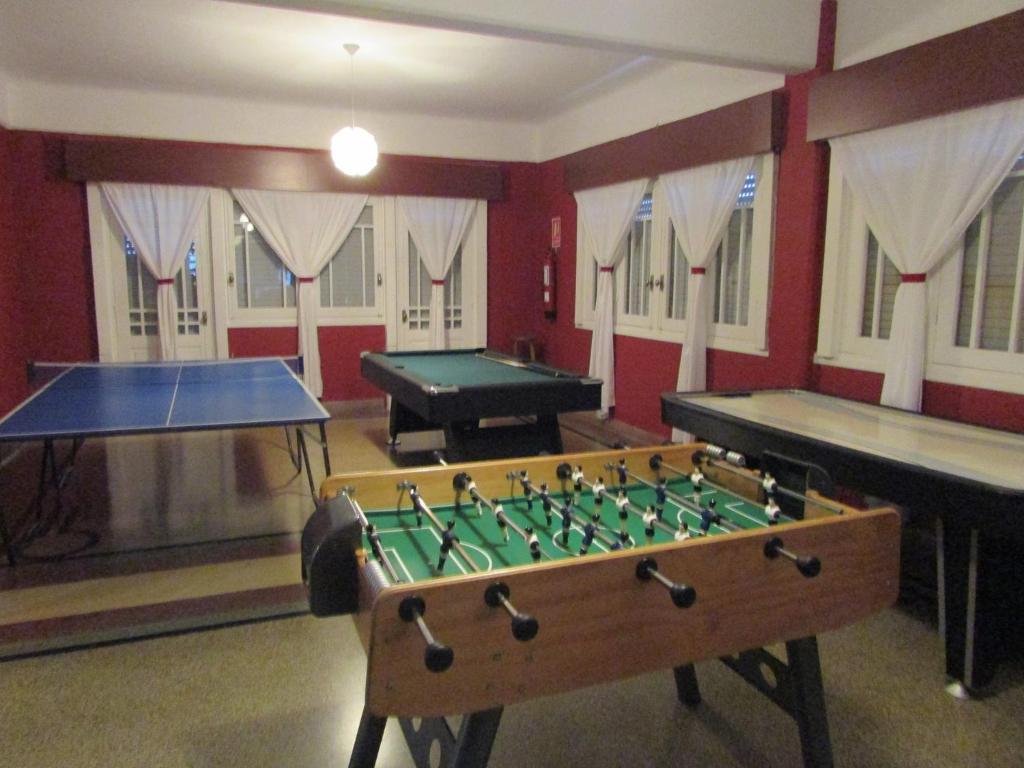 Herní místnost v ubytování Hotel Esmeralda