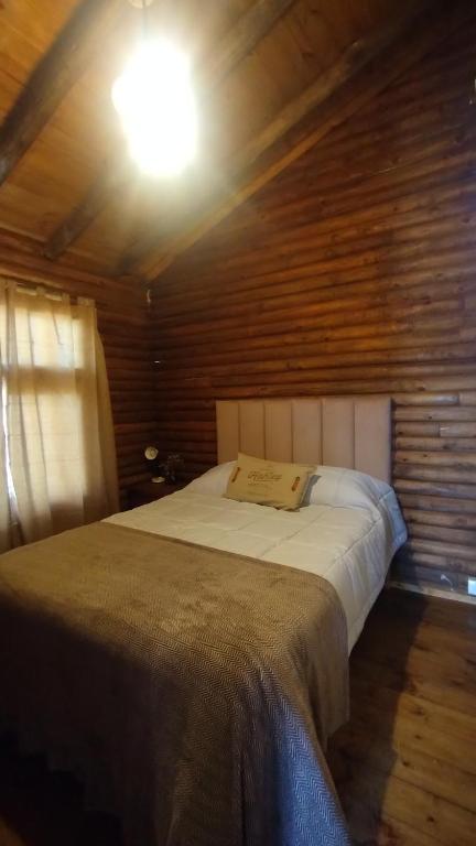 Postel nebo postele na pokoji v ubytování Cabañas Don Camilo